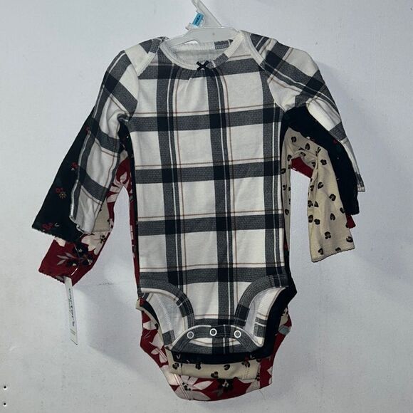 Nwt gorgeous carters holiday season long sleeve onesies - Picture 1 of 4